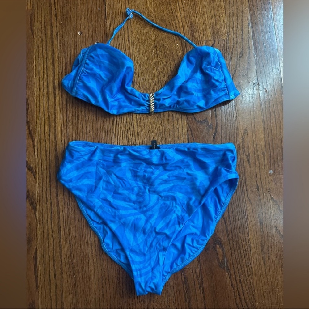 Vibrant Blue Bikini Set